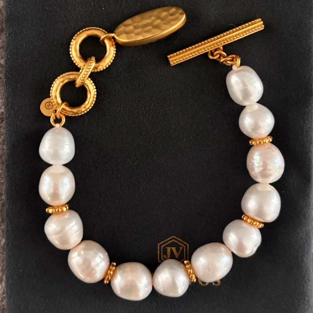 NWOT Julie Vos Pearl Bracelet_2